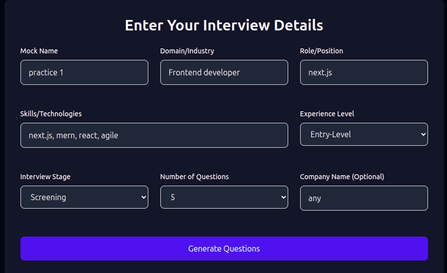 Step 1: Choose Your Job Role & Skills